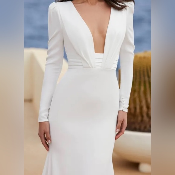 Beautiful Adrienne Wedding Gown - Picture 2 of 16